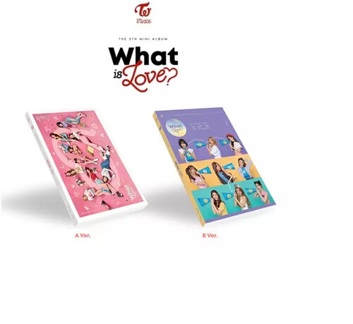 What Is Love? - Random Cover - incl. Photobook, Photocards, Scratch Photocard, Postcard, Lyrics Book + Sticker [Import]