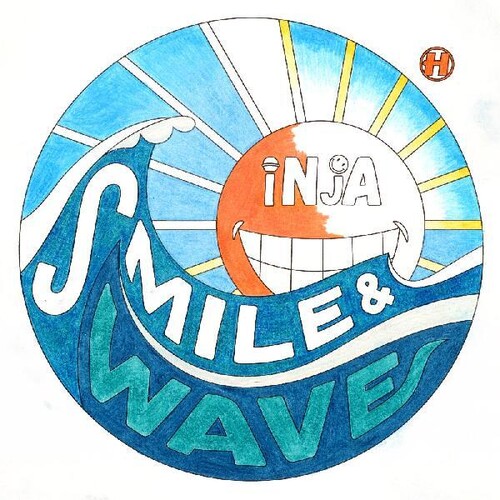 Inja - Smile & Wave (Aus) vinyl record cover