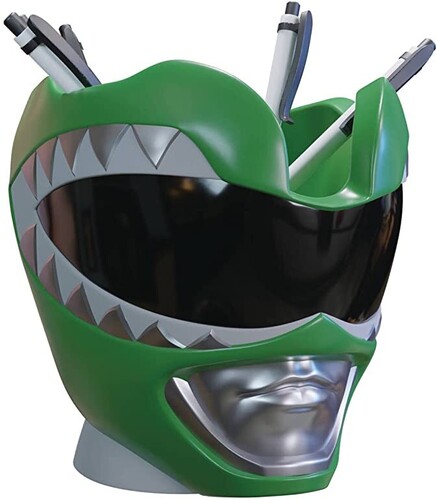 Icon Heroes - Power Rangers Green Ranger Helmet Polystone Pen Ho