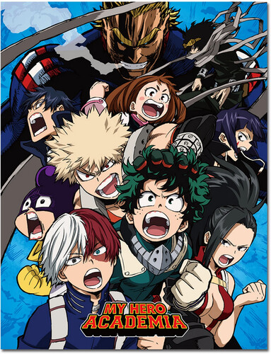 MY HERO ACADEMIA S2 KEY ART E 50X60 THROW BLANKET