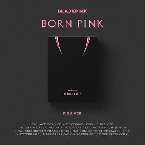 BORN PINK (Standard CD Boxset Version A /  PINK)