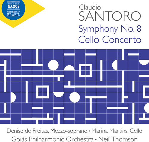 Santoro / Martins / Goias Philharmonic Orchestra - Symphony No. 8 Cello Concerto Tres Abstracoes