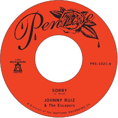 Johnny Ruiz  & Escapers - Sorry / Prettiest Girl