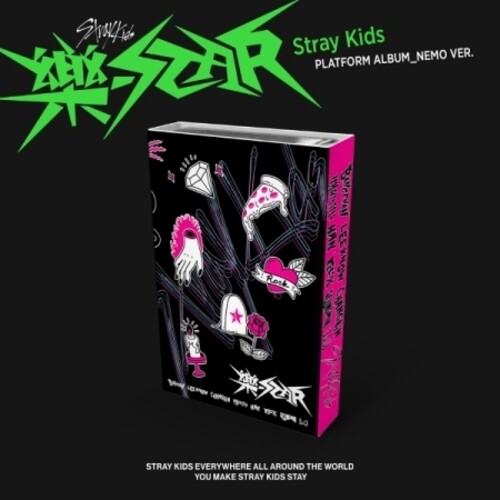 Stray Kids - Rock-Star - Platform Album - Nemo QR Card Version - incl. Sticker, Photocard, Ornament + Lyric Cards