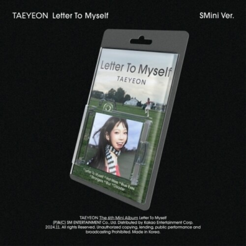 Letter To Myself - SMini Version - incl. Keyring Ball Chain, Music NFC CD + Photocard