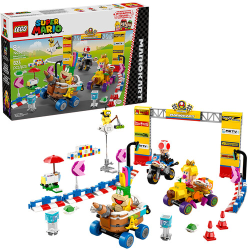 LEGO SUPER MARIO KART BABY PEACH & GRAND PRIX SET