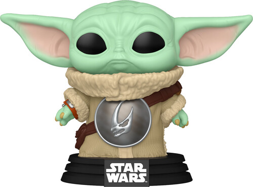 Funko POP! Star Wars: Mandalorian & Grogu - Grogu with Mudhorn Chest Armor