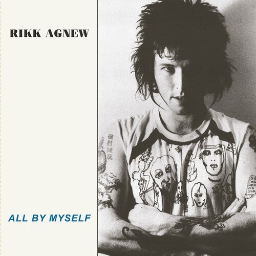 Rikk Agnew - All By Myself vinyl record cover