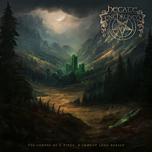 Hecate Enthroned - Corpse Of A Titan A Lament Long Buried vinyl record cover