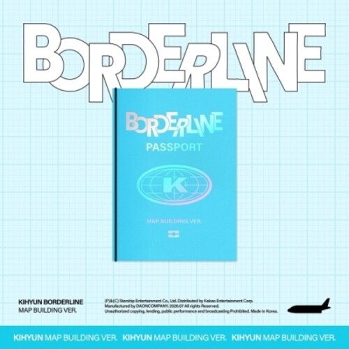 Kihyun - Borderline - Map Building Version (Asia) vinyl record cover