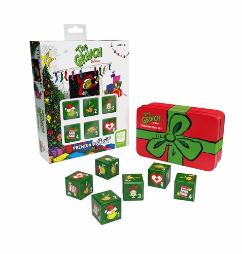 THE GRINCH PREMIUM DICE SET|alliance entertainment