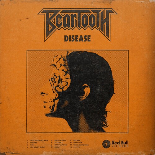 Beartooth - Disease [Indie Exclusive Limited Edition Orange LP]