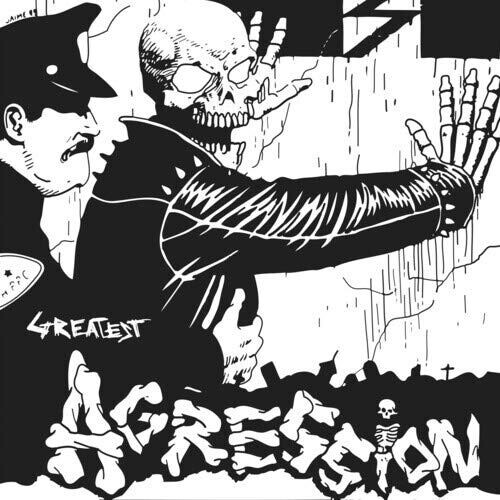 Agression - Greatest vinyl record cover