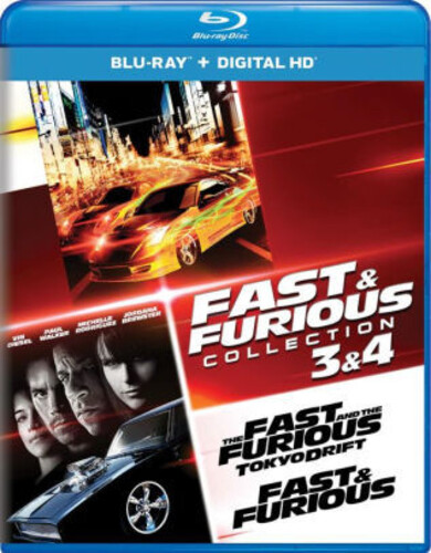 The Fast & The Furious [Movie] - Fast & Furious Collection: 3 & 4 (2pc) / (2pk)