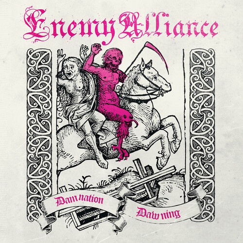 Enemy Alliance - Damnation Dawning (Rosa Vinyl)