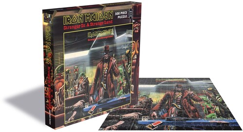 RockSaws - Iron Maiden Stranger In A Strange Land (500 Piece Jigsaw Puzzle)
