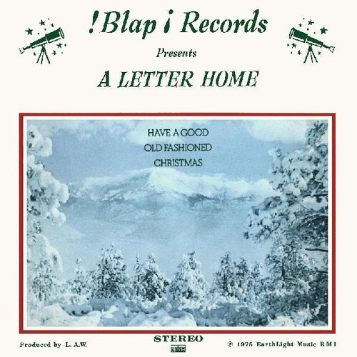 Letter Home - Have A Good Old Fashioned Christmas (Wht) vinyl record cover