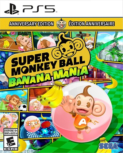 Ps5 Super Monkey Ball Banana Mania Anniversary Ed - Super Monkey Ball Banana Mania ANNIVERSARY LAUNCH EDITION for PlayStation 5