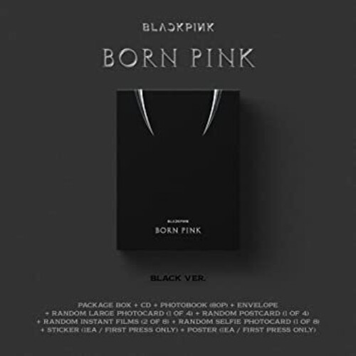 BORN PINK (Standard CD Boxset Version B /  BLACK)