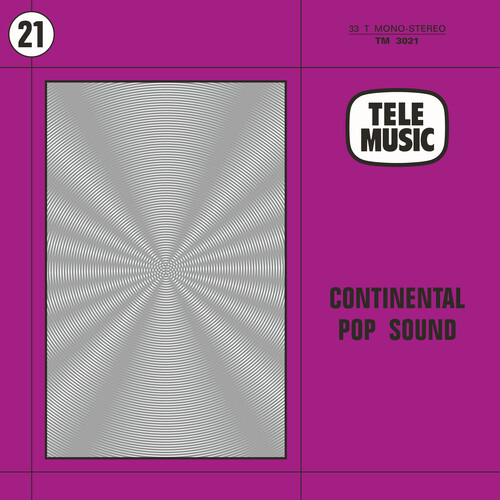 Pierre Dahan -Alain - Continental Pop Sound vinyl record cover