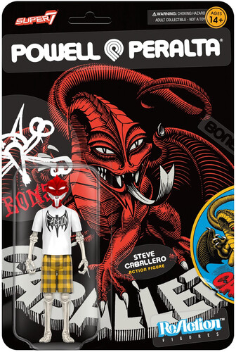 POWELL-PERALTA REACTION FIGURE WAVE 2 - STEVE CABA