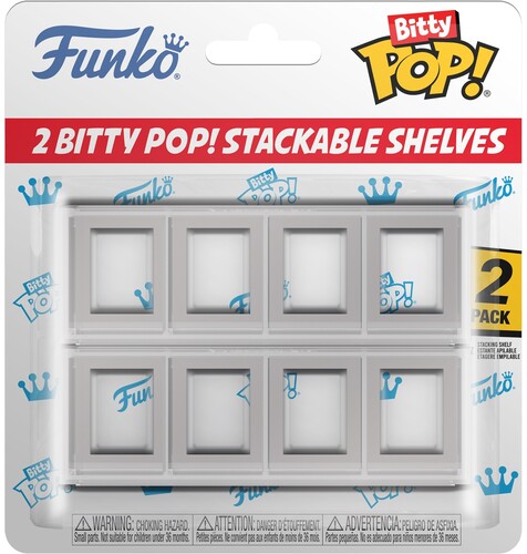 FUNKO BITTY POP ACRYLIC DISPLAY CASE 2 PACK