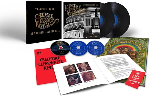 Ccr ( Creedence Clearwater Revival ) - At The Royal Albert Hall (W/Cd) vinyl record cover