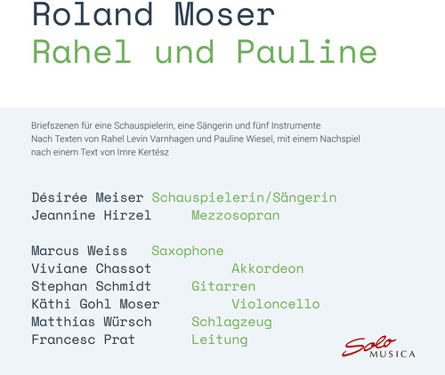 Moser: Rahel und Pauline