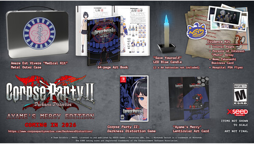 Corpse Party 2 Darkness Mercy Limited Edition for Nintendo Switch