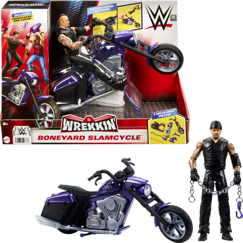 WWE UNDERTAKER WITH WREKKIN SLAMCYCLE