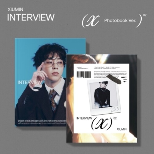 Interview X- Photobook Random Cover Version - incl. Photobook, Photocard, Photofilm, Polaroid, Folding Poster + Envelope [Import]