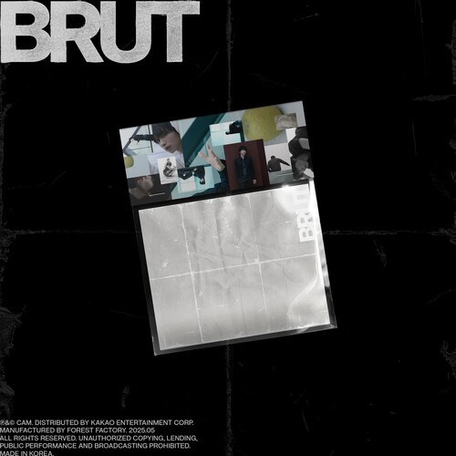 Brut - incl. 68pg Photobook, 5pc Photocard Set, 2 Polaroids, 8pc Sticker Set + Poster [Import]
