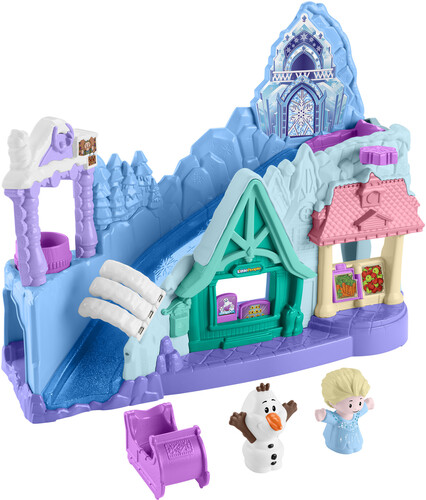 LITTLE PEOPLE FROZEN ARENDELLE WONDERLAND PLAYSET