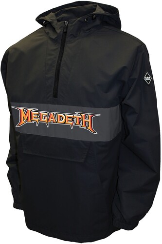 MEGADETH ANORAK WINDSHELL JK 3XL BLK M2410MEGA6