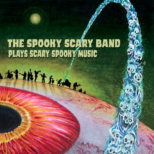 Spooky Scary Band - The Spooky Scary Band Plays Scary Spooky Music vinyl record cover