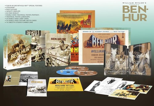 Ben Hur - Collector's Edition All-Region UHD (Steelbook) [Import]