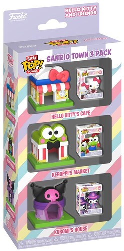 BITTY POP TOWN SANRIO 3 PACK SANRIOTOWN