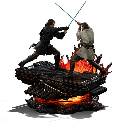 ANAKIN VS OBI-WAN START WARS ART SCALE 1/ 10 STATUE