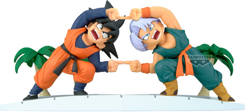 DBZ - HISTORY BOX SON GOTEN & TRUNKS STATUE