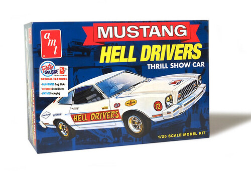 AMT 1977 Ford Mustang Hell Drivers 1/25 Scale Model Kit