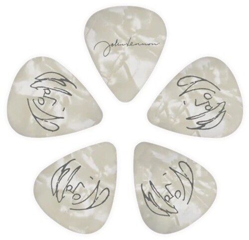 BEATLES JOHN LENNON SIGNATURE GTR PICKS MED 10PACK