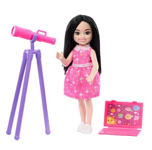 BARBIE CHELSEA CAN BE CAREER ASTRONOMER BRUNETTE