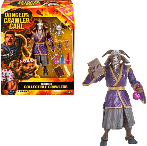 DUNGEON CRAWLER CARL 6IN PREPOTENTE ACT FIGURE