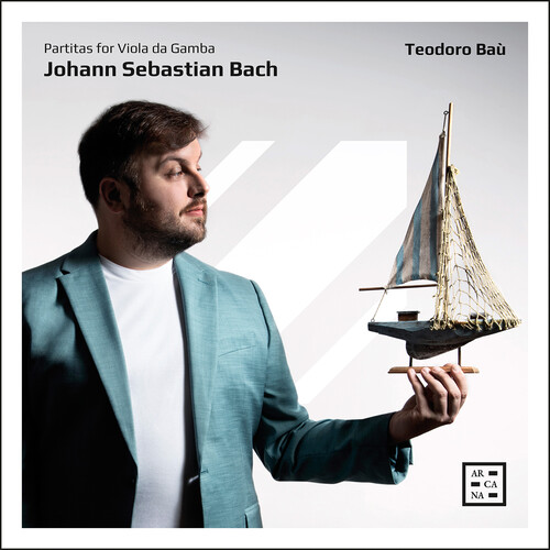 Teodoro Bau - Bach: Partitas For Viola Da Gamba vinyl record cover