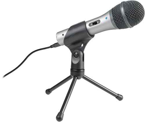 AUDIO TECHNICA ATR2100X-USB CARDIOID DYNAMIC MIC Accessories on