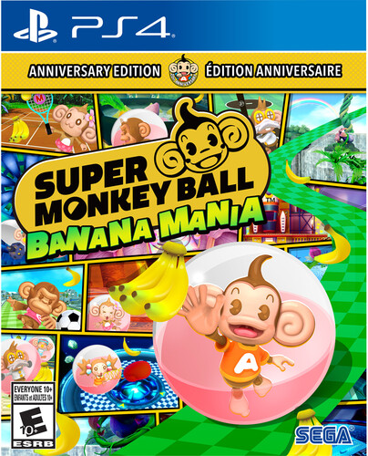 Super Monkey Ball Banana Mania ANNIVERSARY LAUNCH EDITION for PlayStation 4