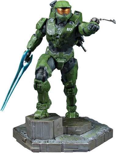 HALO INFINITE MASTER CHIEF WITH GRAPPLESHOT PVC