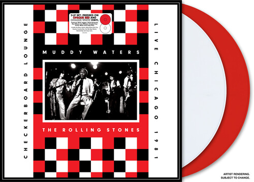 Muddy Waters & Rolling Stones - Live At Checkerboard Lounge Chicago 1981 [Opaque Red & Opaque White 2LP]