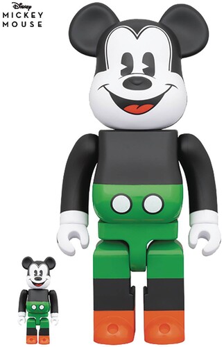 MICKEY MOUSE 1930S POSTER 100% & 400% BEA 2PK|alliance entertainment