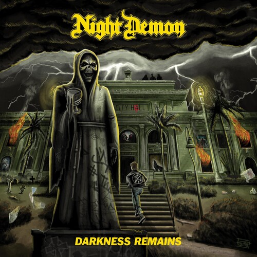 Night Demon - Darkness Remains vinyl record cover